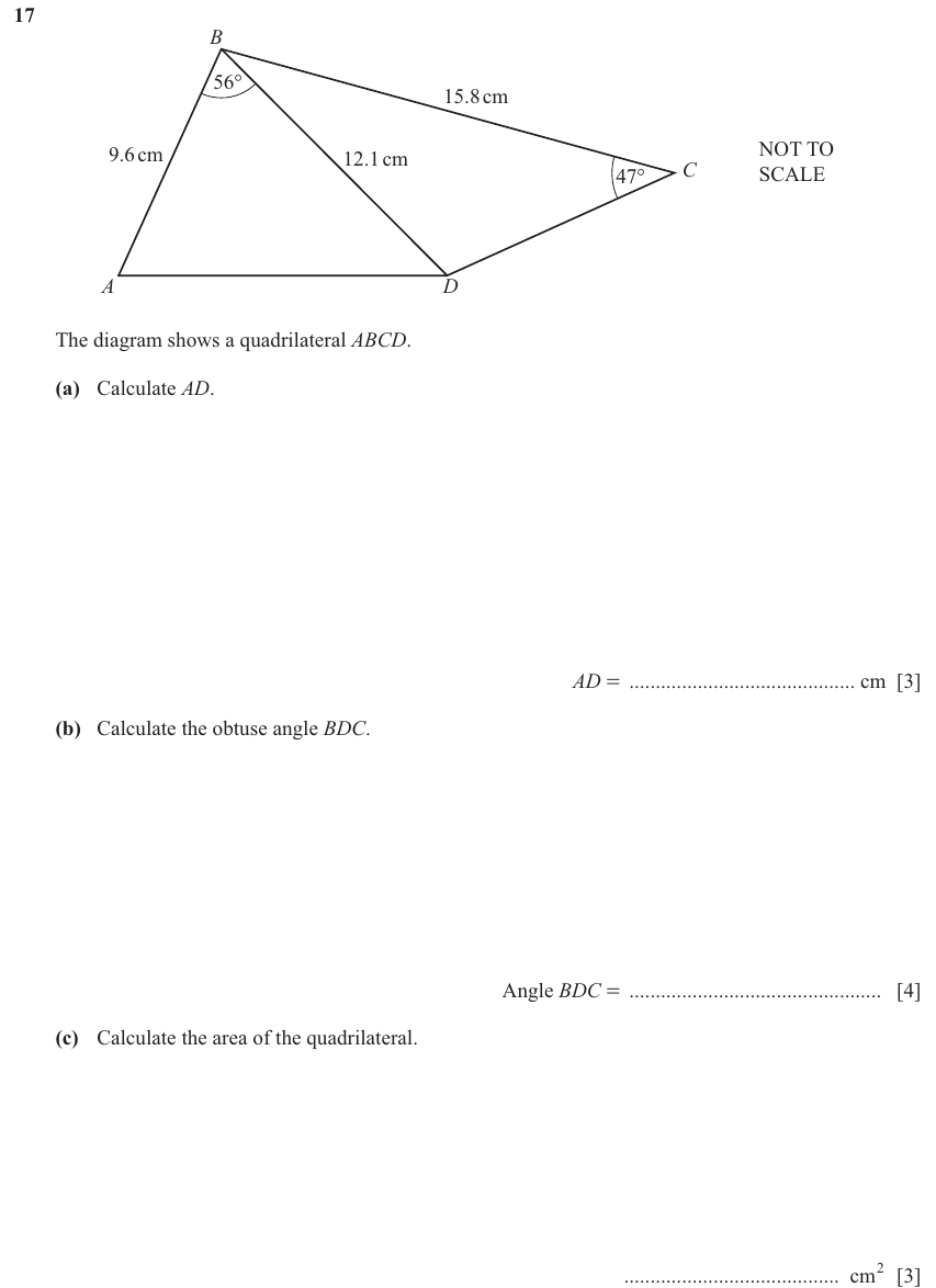 IGCSE 0580 Jun 2025 Paper 41 Question 17 — Geometrical terms and vocabulary (Extended, 10 marks)