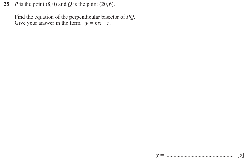 IGCSE 0580 Jun 2025 Paper 42 Question 25 — Constructions (Extended, 5 marks)