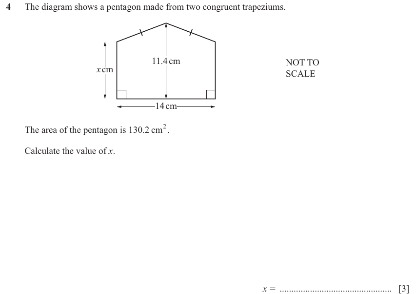 IGCSE 0580 Jun 2025 Paper 43 Question 4 — Congruent shapes (Extended, 3 marks)