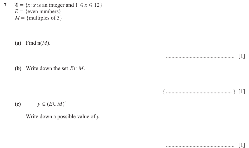 IGCSE Mathematics 0580 May/June 2025 Paper 43 Question 7 – Numbers, The four rules, 3 marks