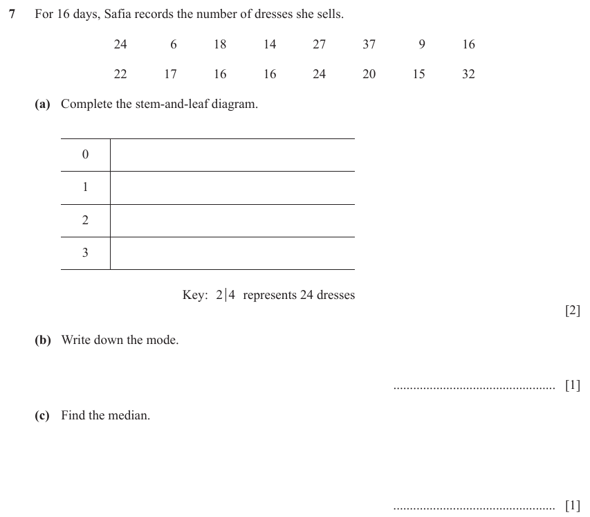 IGCSE Mathematics 0580 Oct/Nov 2023 Paper 12 Question 7 – Numbers, The four rules, 4 marks
