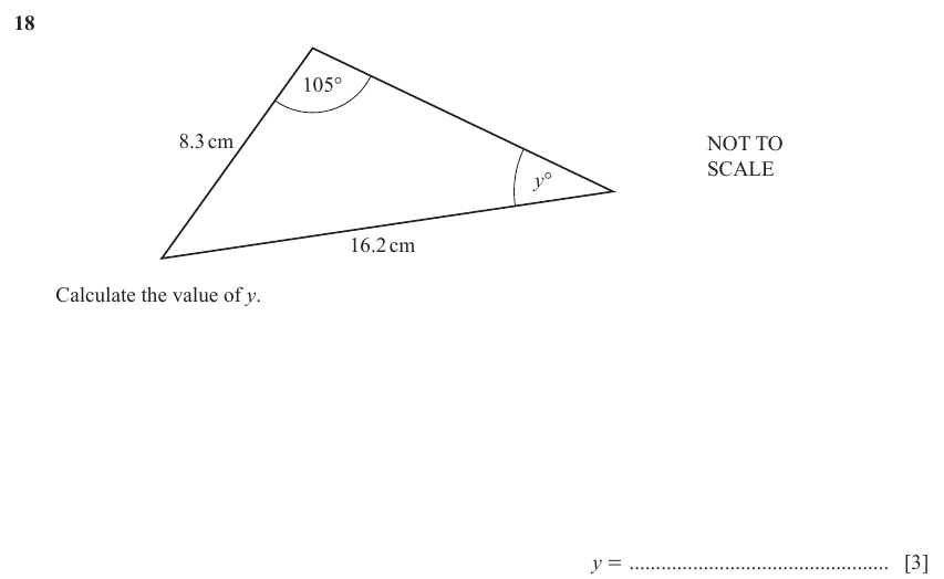 IGCSE Mathematics 0580 Oct/Nov 2023 Paper 21 Question 18 – Numbers, The four rules, 3 marks