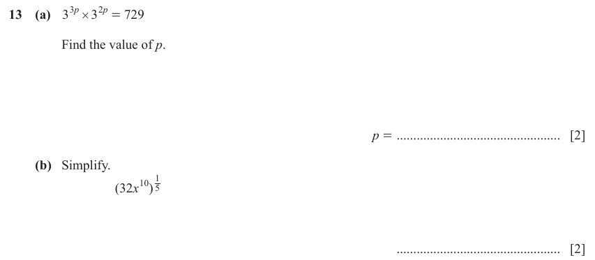 IGCSE Mathematics 0580 Oct/Nov 2023 Paper 22 Question 13 – Numbers, The four rules, 4 marks