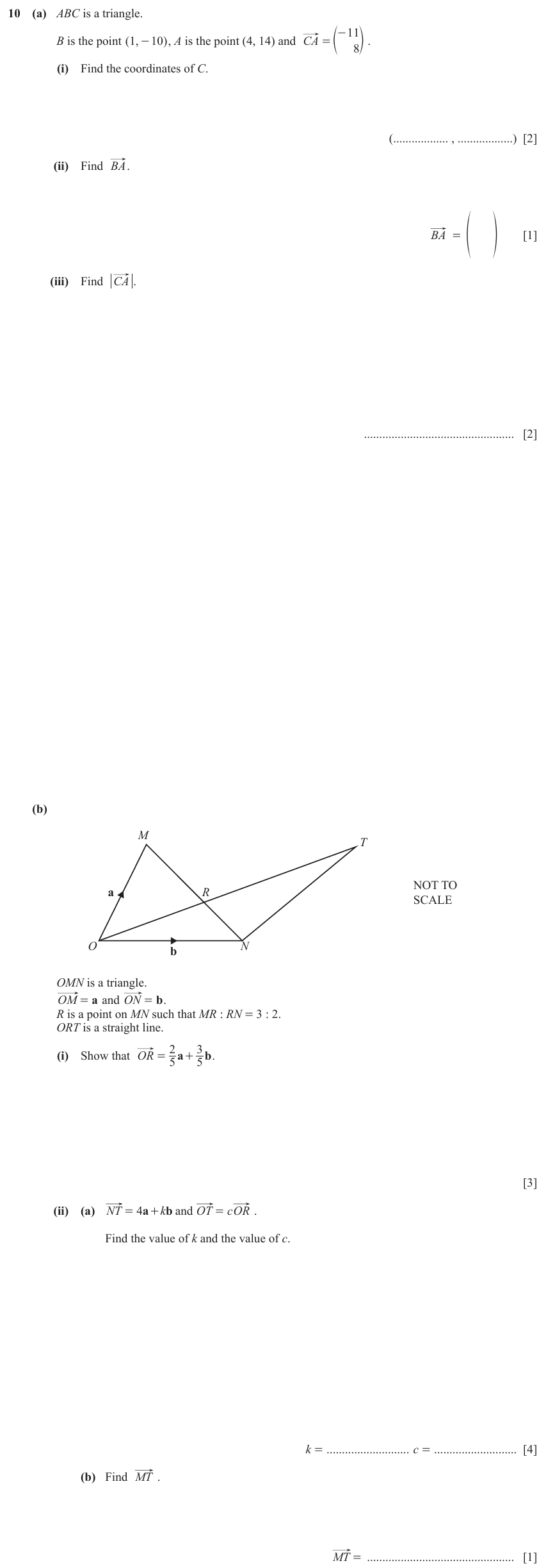 IGCSE Mathematics 0580 Oct/Nov 2023 Paper 41 Question 10 – Probability, General, 13 marks