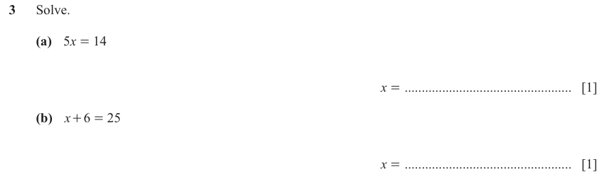 IGCSE Mathematics 0580 Oct/Nov 2024 Paper 12 Question 3 – Numbers, The four rules, 2 marks