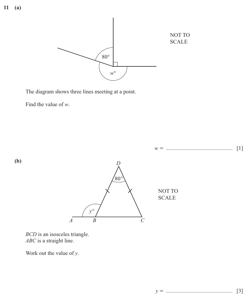 IGCSE Mathematics 0580 Oct/Nov 2024 Paper 13 Question 11 – Numbers, The four rules, 4 marks