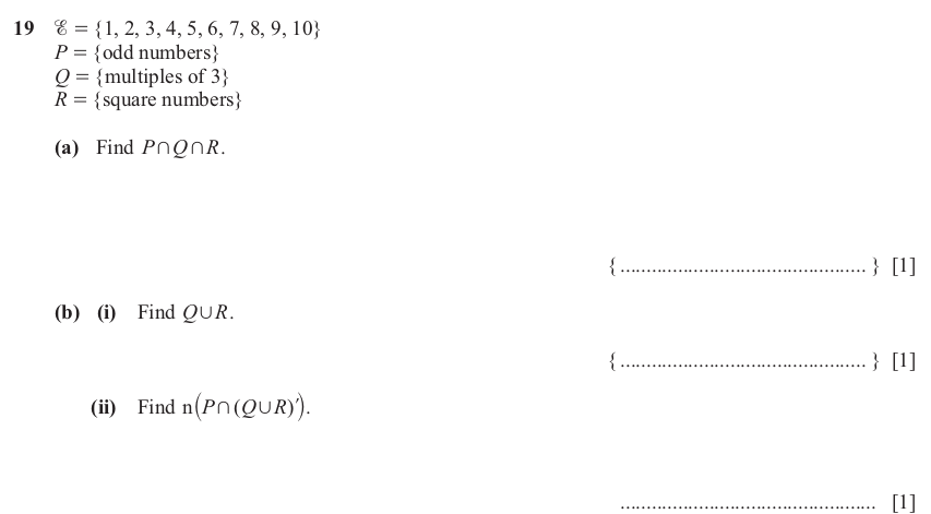 IGCSE Mathematics 0580 Oct/Nov 2024 Paper 21 Question 19 – Numbers, The four rules, 3 marks