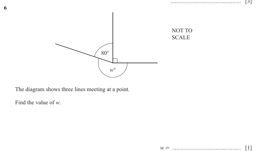 IGCSE Mathematics 0580 Oct/Nov 2024 Paper 23 Question 6 – Numbers, The four rules, 1 marks