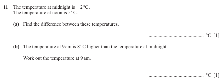 IGCSE Mathematics 0580 Oct/Nov 2025 Paper 11 Question 11 – Numbers, The four rules, 2 marks