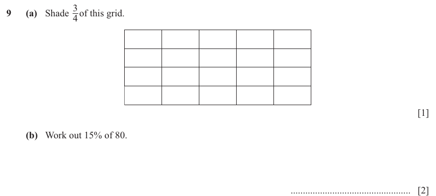 IGCSE Mathematics 0580 Oct/Nov 2025 Paper 11 Question 9 – Numbers, The four rules, 3 marks