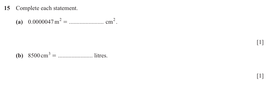 IGCSE Mathematics 0580 Oct/Nov 2025 Paper 13 Question 15 – Numbers, The four rules, 2 marks