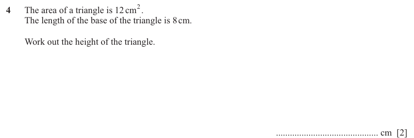 IGCSE Mathematics 0580 Oct/Nov 2025 Paper 21 Question 4 – Geometry, Geometrical terms and vocabulary, 2 marks