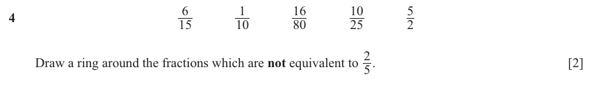 IGCSE Mathematics 0580 Oct/Nov 2025 Paper 31 Question 4 – Numbers, The four rules, 2 marks
