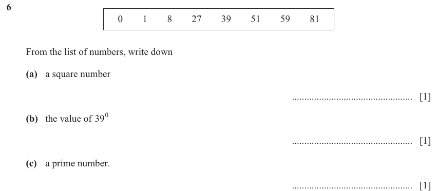 IGCSE Mathematics 0580 Oct/Nov 2025 Paper 32 Question 6 – Numbers, The four rules, 3 marks