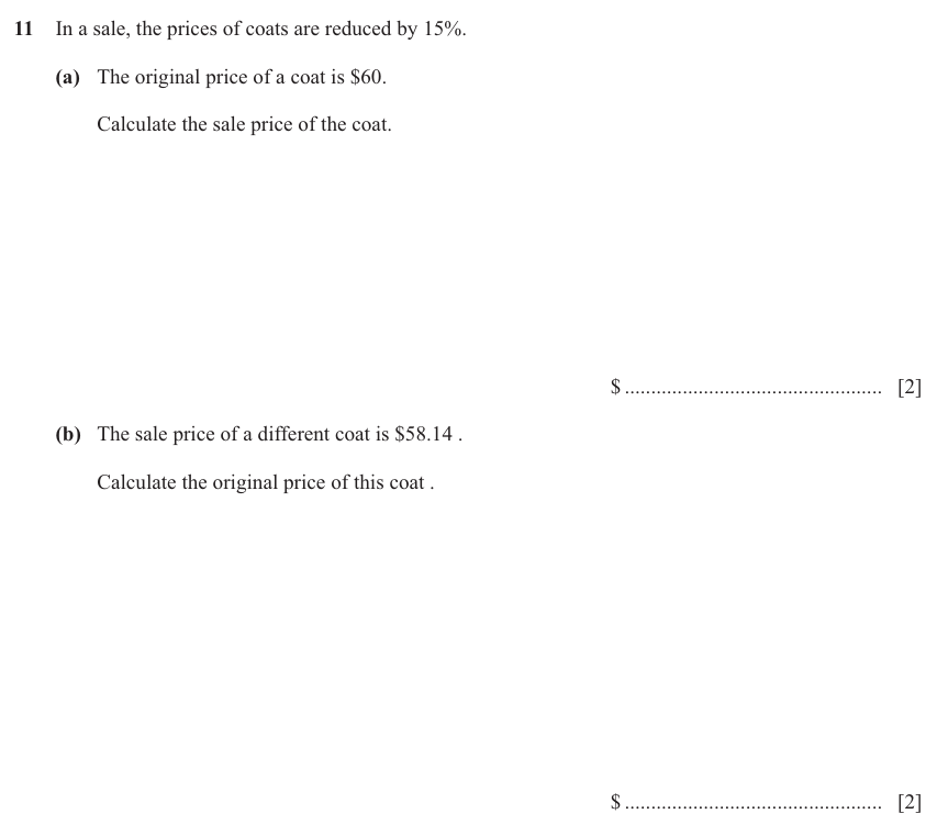 IGCSE Mathematics 0580 Oct/Nov 2025 Paper 41 Question 11 – Numbers, The four rules, 4 marks
