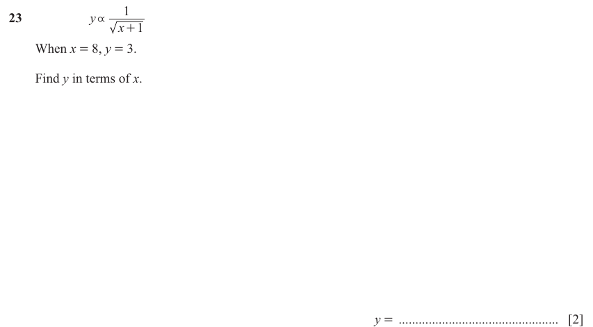 IGCSE Mathematics 0580 Oct/Nov 2025 Paper 41 Question 23 – Numbers, The four rules, 2 marks