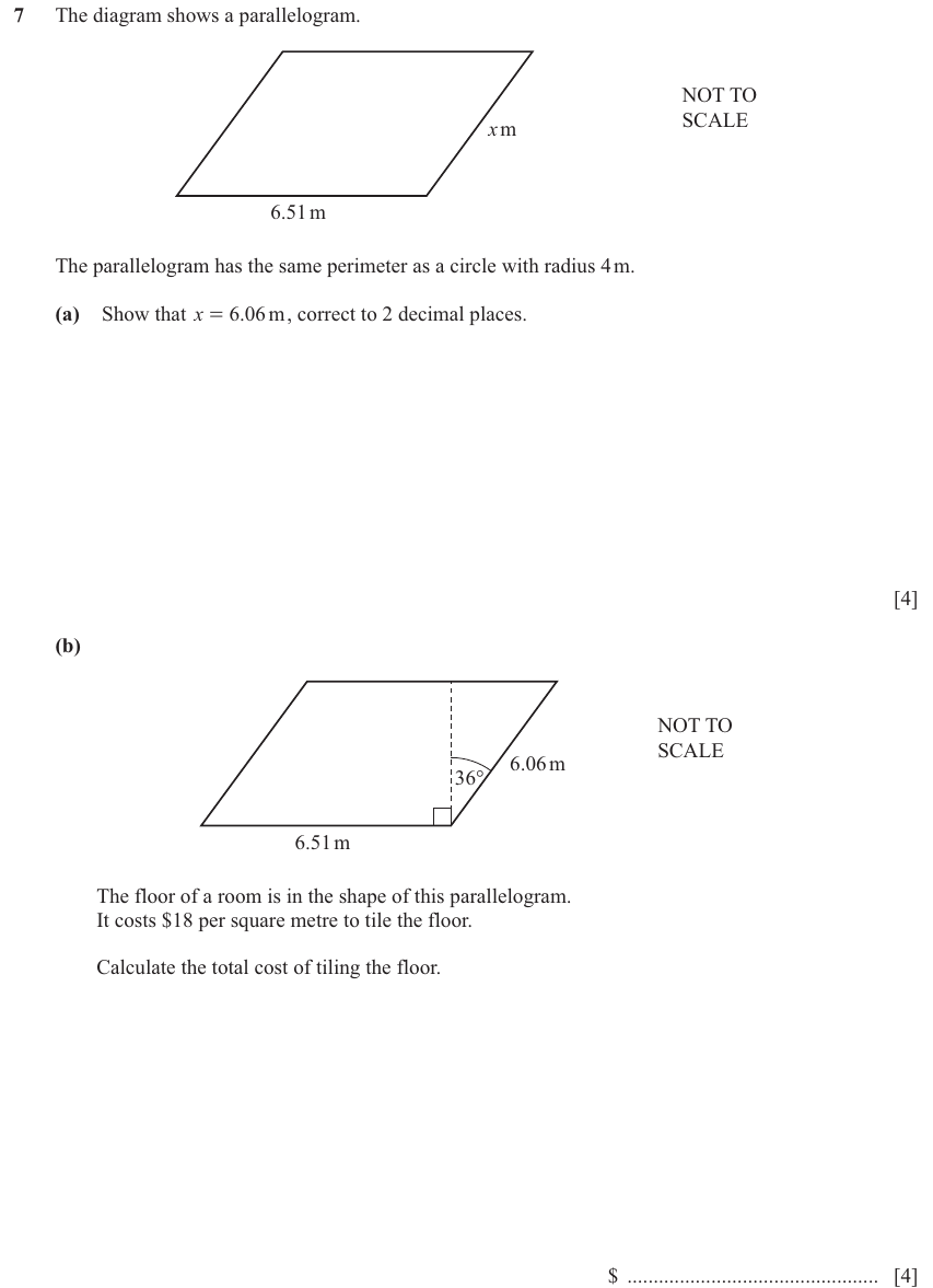 IGCSE 0580 Nov 2025 Paper 42 Question 7 — Geometrical terms and vocabulary (Extended, 8 marks)