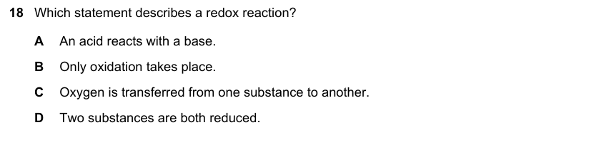 IGCSE 0653 Mar 2023 Paper 12 Q18 — Acids, Bases & Salts
