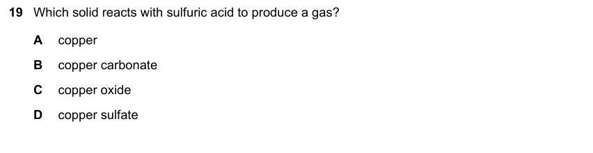 IGCSE 0653 Mar 2023 Paper 12 Q19 — Acids, Bases & Salts
