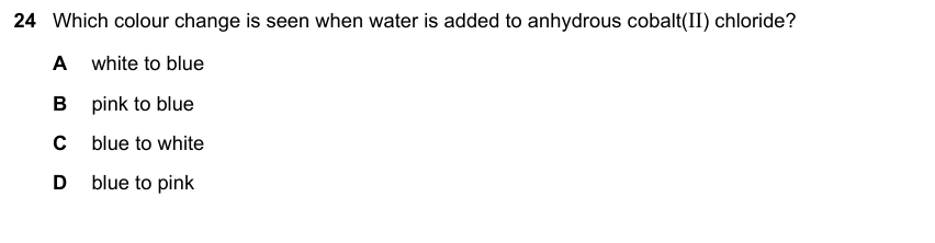 IGCSE 0653 Mar 2023 Paper 12 Q24 — Organic Chemistry