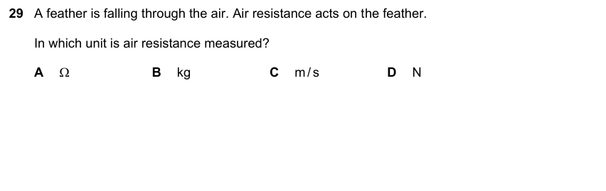 IGCSE 0653 Mar 2023 Paper 12 Q29 — Organic Chemistry