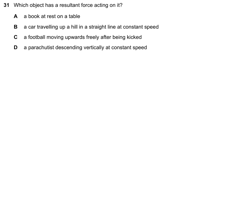 IGCSE 0653 Mar 2023 Paper 12 Q31 — Human Influences on Ecosystems