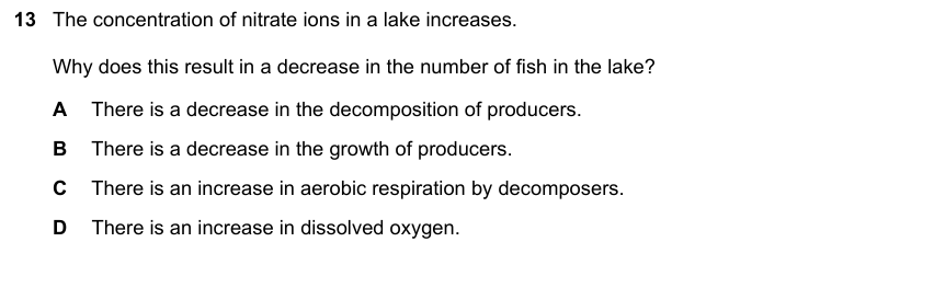 IGCSE 0653 Mar 2023 Paper 22 Q13 — Gas Exchange & Respiration