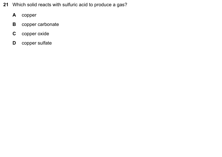 IGCSE 0653 Mar 2023 Paper 22 Q21 — Rate of Reaction