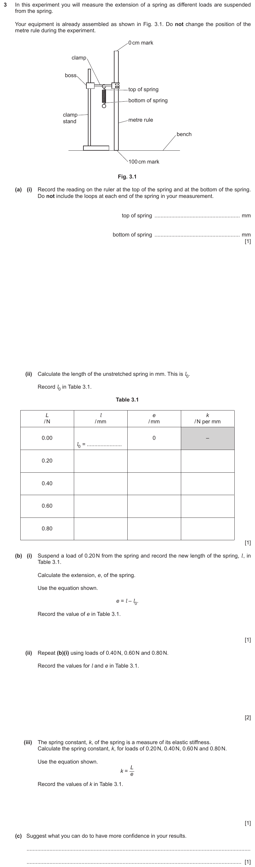 IGCSE 0653 Mar 2023 Paper 52 Q3 — Electricity & Magnetism