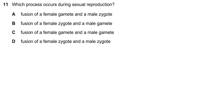 IGCSE 0653 Mar 2024 Paper 12 Q11 — Reproduction