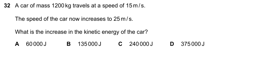 IGCSE 0653 Mar 2024 Paper 22 Q32 — Energy, Work & Power