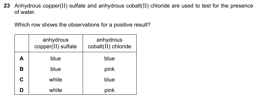 IGCSE 0653 Mar 2025 Paper 12 Q23 — Organic Chemistry