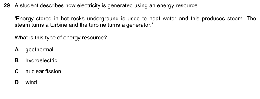 IGCSE 0653 Mar 2025 Paper 12 Q29 — Nuclear Physics