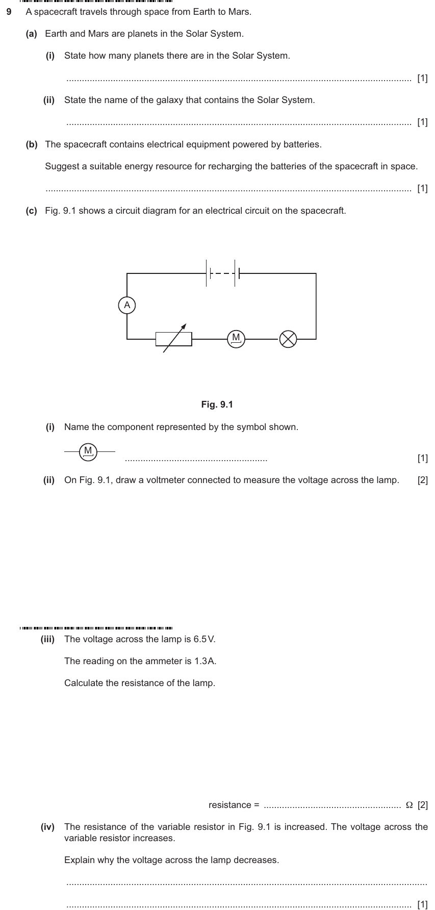 IGCSE 0653 Mar 2025 Paper 32 Q9 — Inheritance