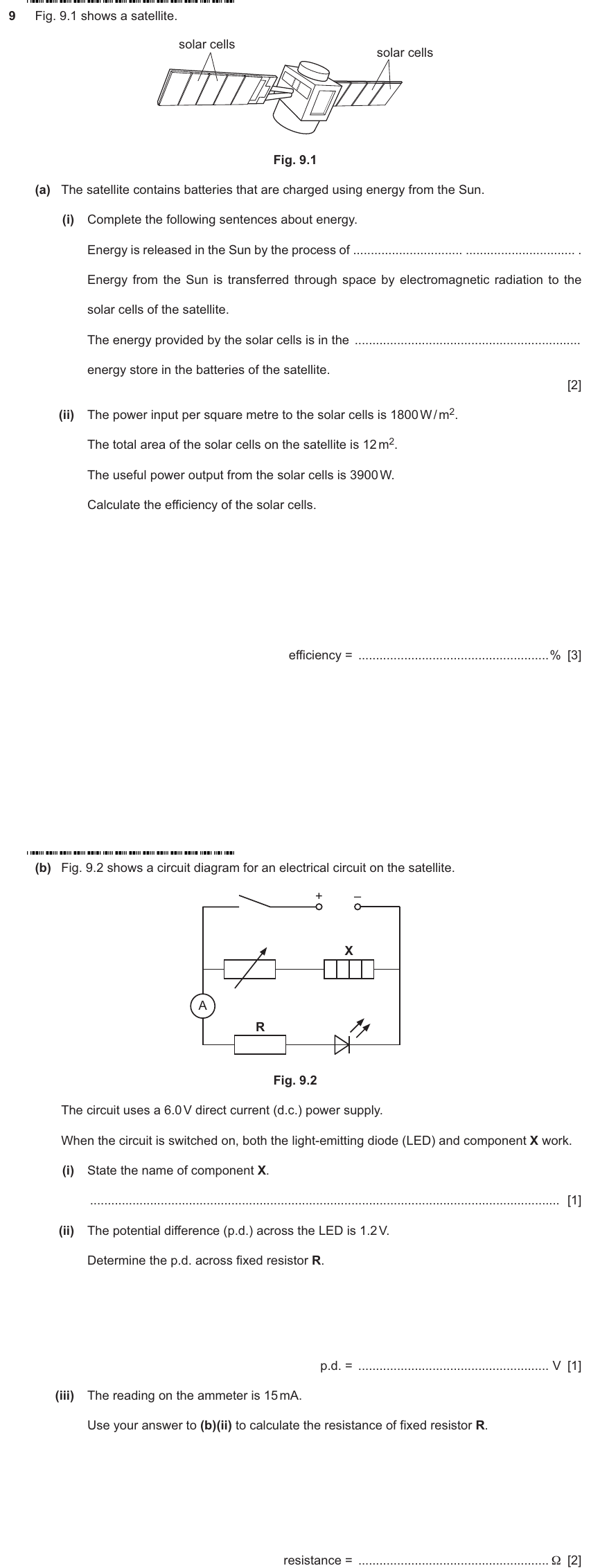 IGCSE 0653 Mar 2025 Paper 42 Q9 — Nuclear Physics