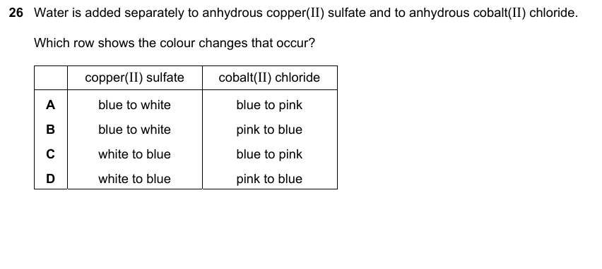 IGCSE 0653 May/Jun 2023 Paper 11 Q26 — Organic Chemistry