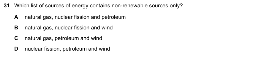 IGCSE 0653 May/Jun 2023 Paper 11 Q31 — Nuclear Physics