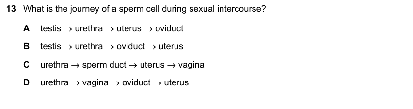 IGCSE 0653 May/Jun 2023 Paper 12 Q13 — Reproduction