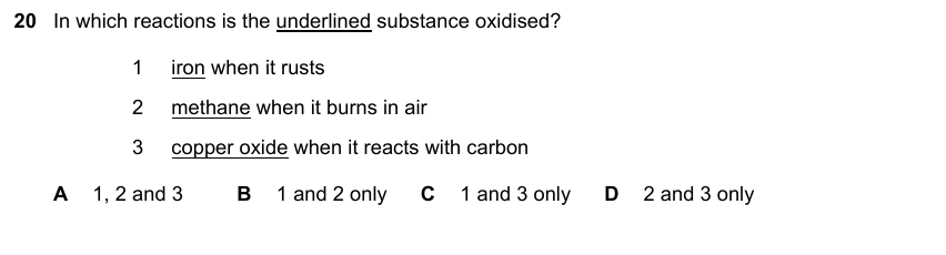IGCSE 0653 May/Jun 2023 Paper 12 Q20 — Chemical Energetics
