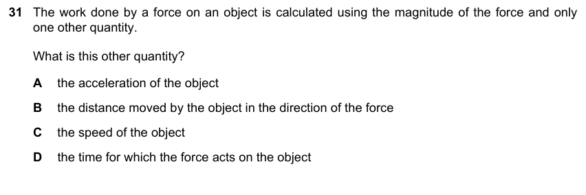 IGCSE 0653 May/Jun 2023 Paper 12 Q31 — Electricity & Magnetism