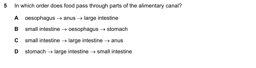 IGCSE 0653 May/Jun 2023 Paper 12 Q5 — Gas Exchange & Respiration