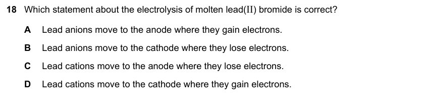 IGCSE 0653 May/Jun 2023 Paper 21 Q18 — Electrochemistry