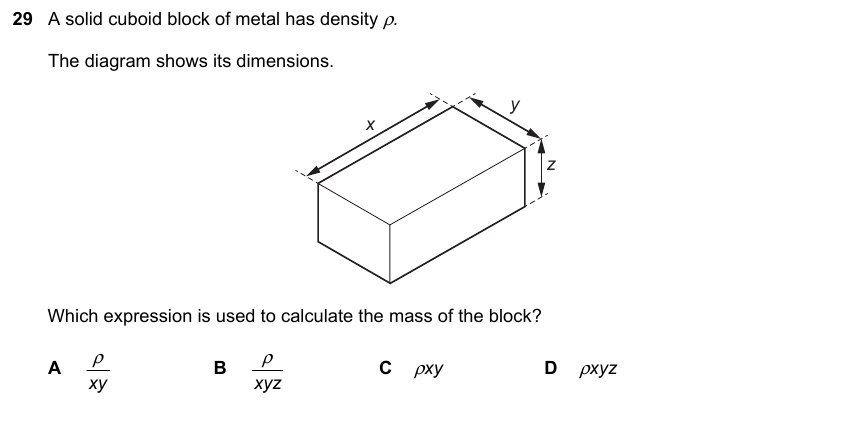 IGCSE 0653 May/Jun 2023 Paper 21 Q29 — Forces