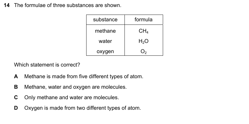 IGCSE 0653 May/Jun 2023 Paper 22 Q14 — The Periodic Table