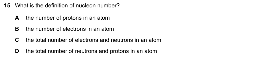 IGCSE 0653 May/Jun 2023 Paper 22 Q15 — The Periodic Table