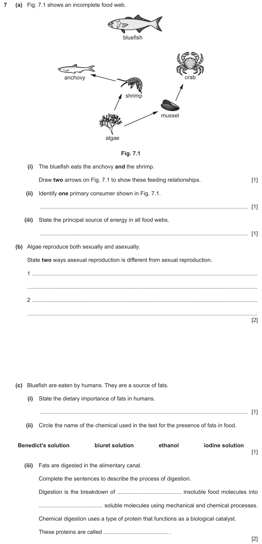IGCSE 0653 May/Jun 2023 Paper 32 Q7 — Reproduction