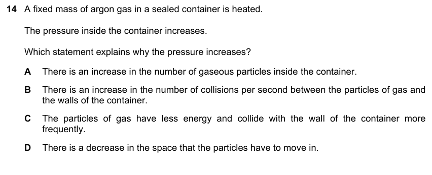 IGCSE 0653 May/Jun 2024 Paper 11 Q14 — Cells & Organisation
