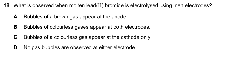 IGCSE 0653 May/Jun 2024 Paper 11 Q18 — Electrochemistry