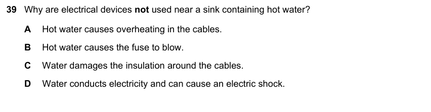IGCSE 0653 May/Jun 2024 Paper 11 Q39 — Electricity & Magnetism