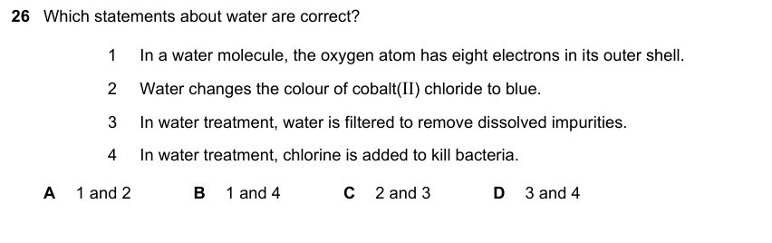IGCSE 0653 May/Jun 2024 Paper 12 Q26 — Organic Chemistry